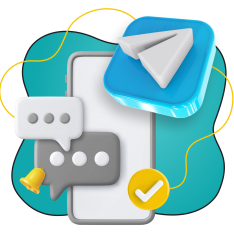 Создание Mini App для Telegram - КИБЕРшкола программирования для детей, компьютерные курсы для школьников, начинающих и подростков - KIBERone г. Свиблово