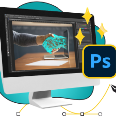 Волшебный Photoshop - КИБЕРшкола программирования для детей, компьютерные курсы для школьников, начинающих и подростков - KIBERone г. Свиблово