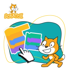 Scratch. Продвинутый уровень – создаём игры, как маленькие разработчики! - КИБЕРшкола программирования для детей, компьютерные курсы для школьников, начинающих и подростков - KIBERone г. Свиблово