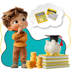 Финансовый интеллект вместе KIBERone - КИБЕРшкола программирования для детей, компьютерные курсы для школьников, начинающих и подростков - KIBERone г. Свиблово