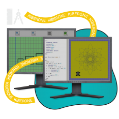 Исполнители чертежник и черепашка - КИБЕРшкола программирования для детей, компьютерные курсы для школьников, начинающих и подростков - KIBERone г. Свиблово