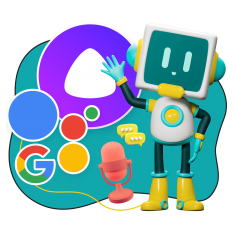 Голосовой помощник Алиса - КИБЕРшкола программирования для детей, компьютерные курсы для школьников, начинающих и подростков - KIBERone г. Свиблово