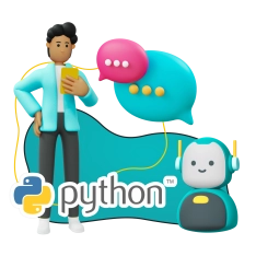 Умный чат-бот на Python на Telegram - КИБЕРшкола программирования для детей, компьютерные курсы для школьников, начинающих и подростков - KIBERone г. Свиблово