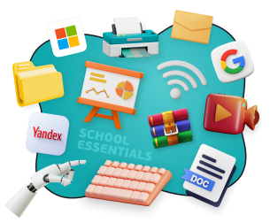 Цифровая база для школьника - КИБЕРшкола программирования для детей, компьютерные курсы для школьников, начинающих и подростков - KIBERone г. Свиблово