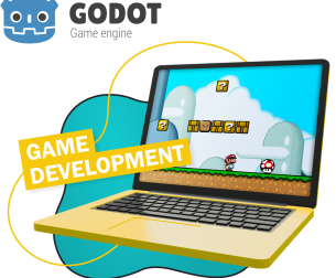 Godot.  Основа создания легендарных игр - КИБЕРшкола программирования для детей, компьютерные курсы для школьников, начинающих и подростков - KIBERone г. Свиблово